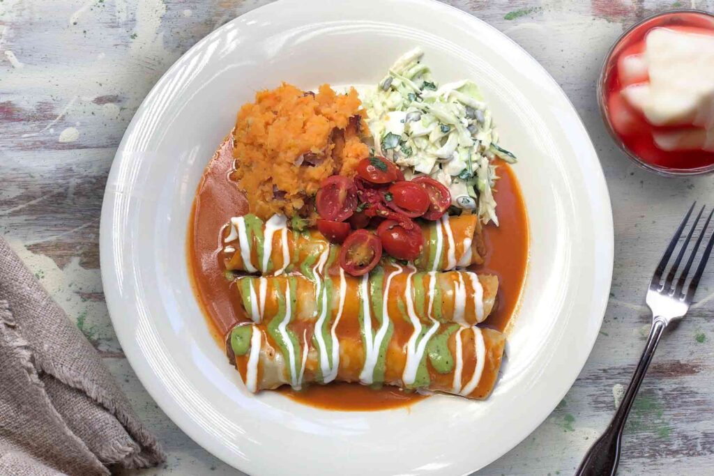 Filet Mignon Enchiladas