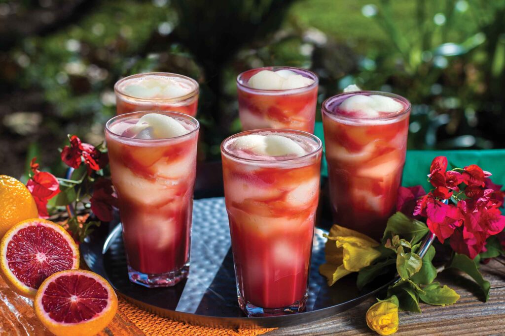Tito’s Blood Orange Mule Swirl