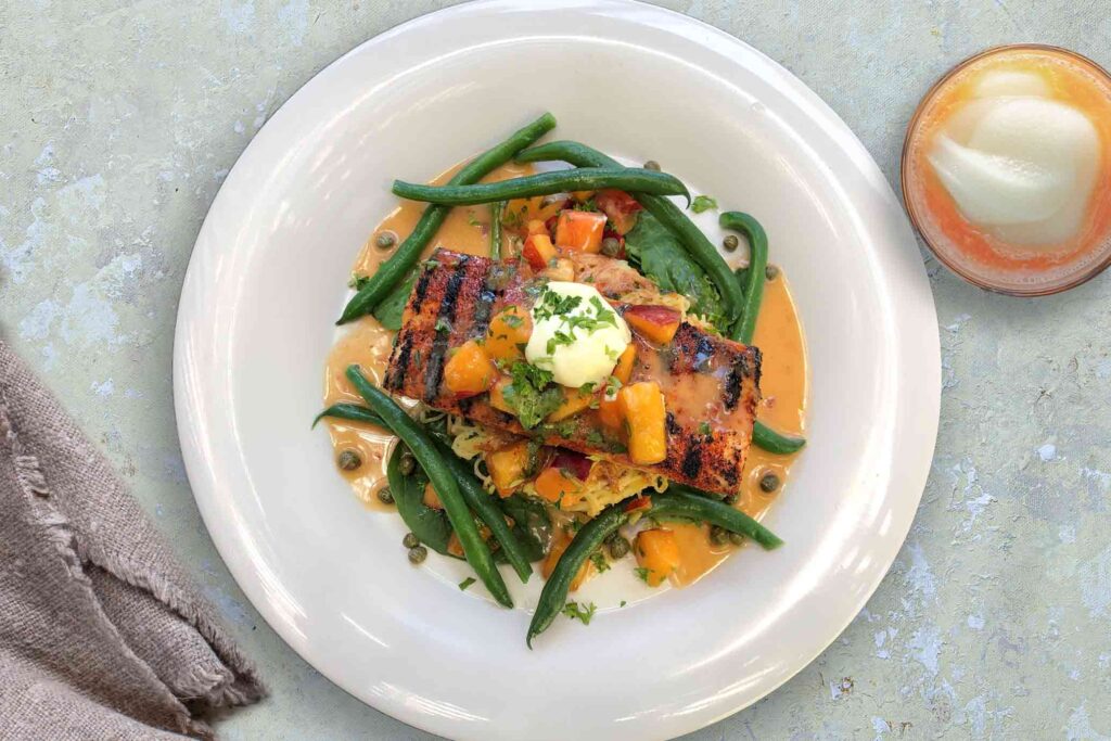 Blackened Mahi Mahi Piccata