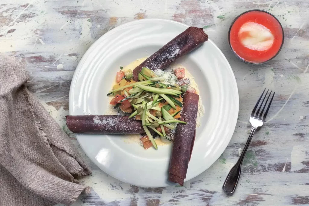 Grass Fed Beef Blue Corn Taquitos