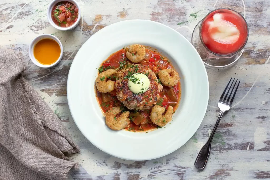 Salmon and Shrimp Jambalaya