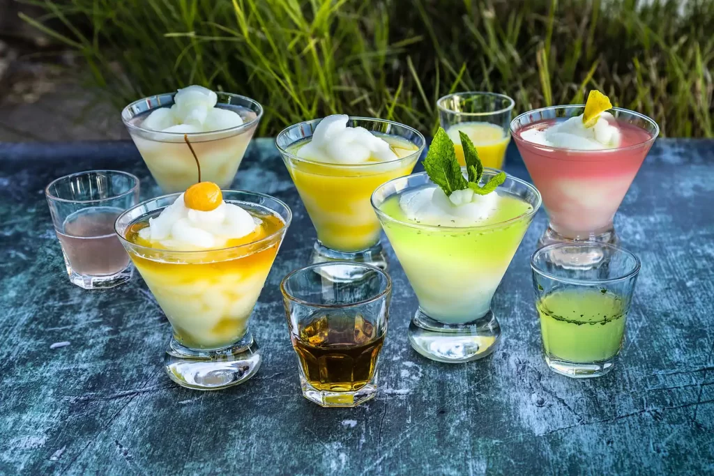 Handmade Martini Craft Swirls