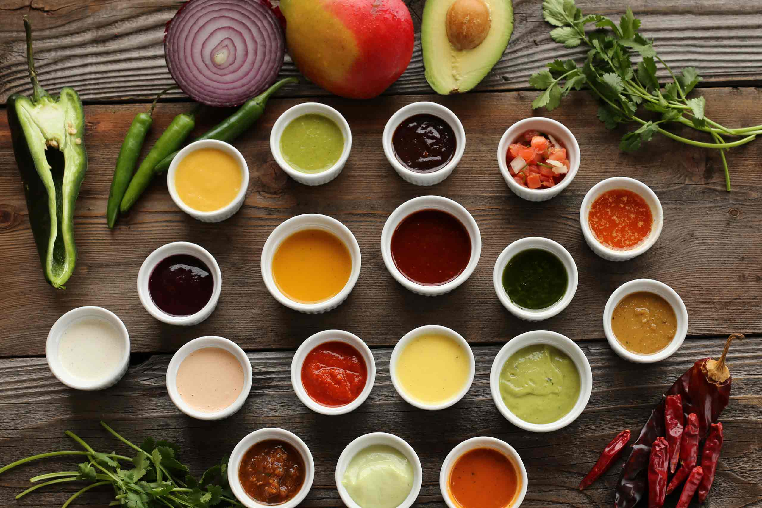 Over 35 Sauces