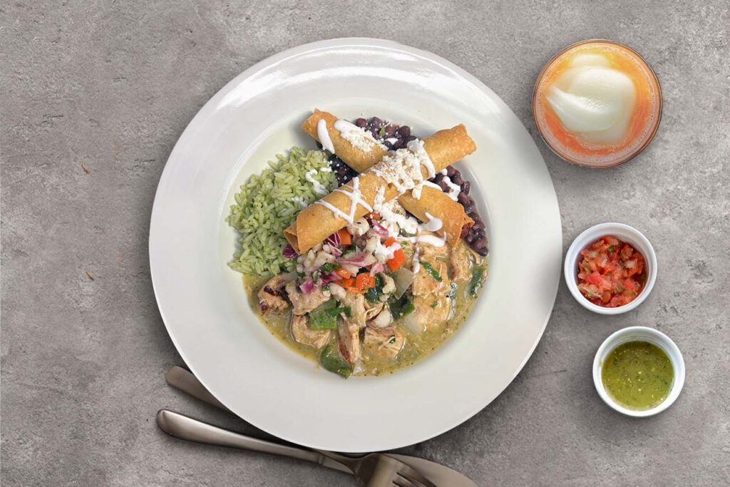 Grilled Chicken Chile Verde