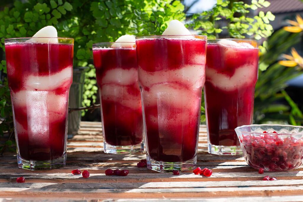 Pomegranate Swirl
