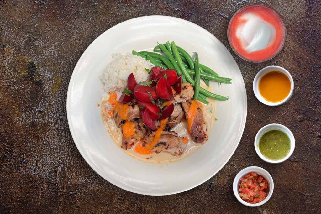 Lemongrass-Coconut Grilled Chicken