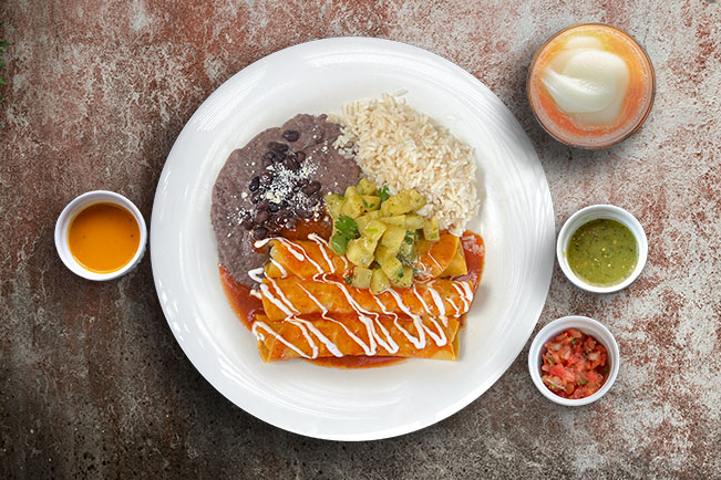 Cuban Pork Enchiladas Chef Special