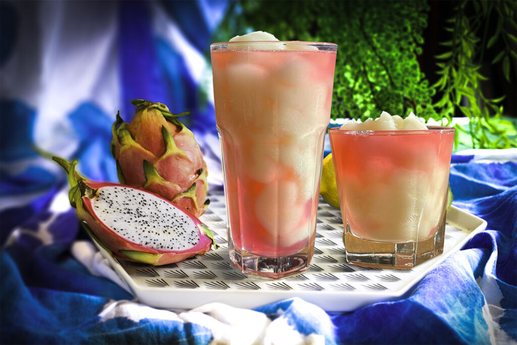 Dragonfruit Frozé Swirl
